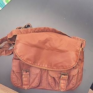 Tilly's Faux Leather Crossbody Bag